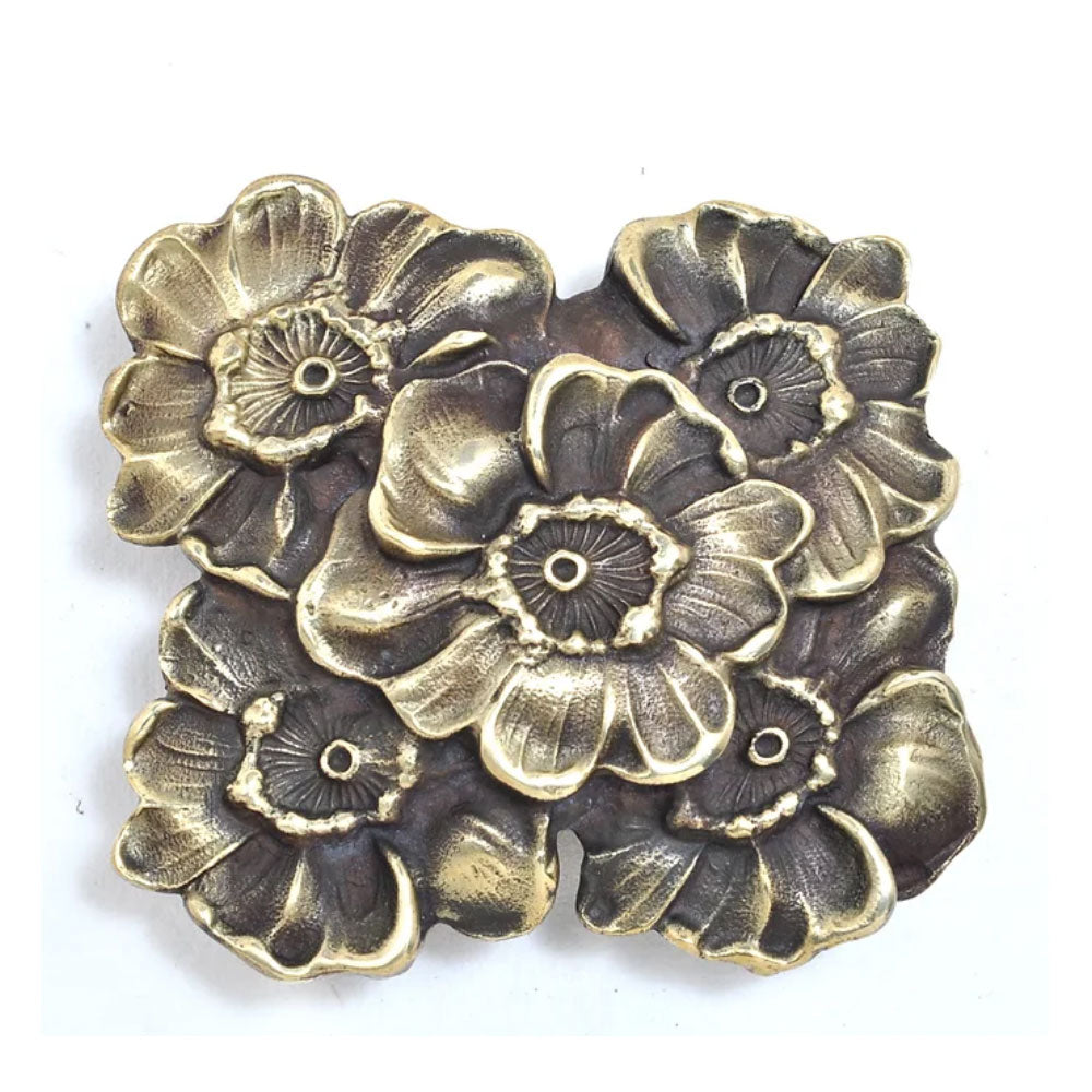 Solid Brass Handmade Buckle #32