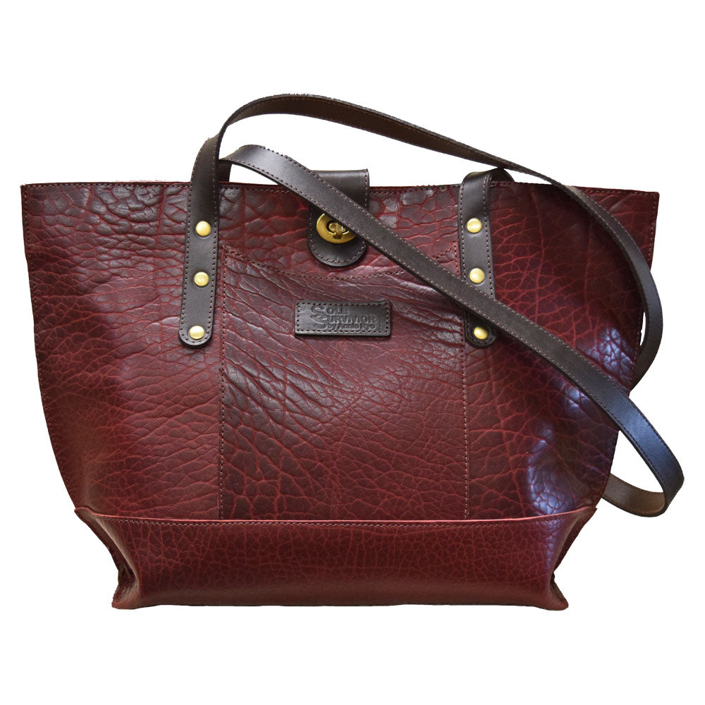 Easy Shoulder Tote© Cherry Bison