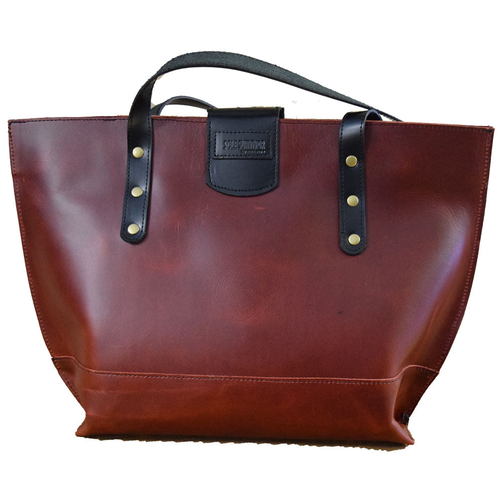 Easy Tote w/Alligator Strap Accent