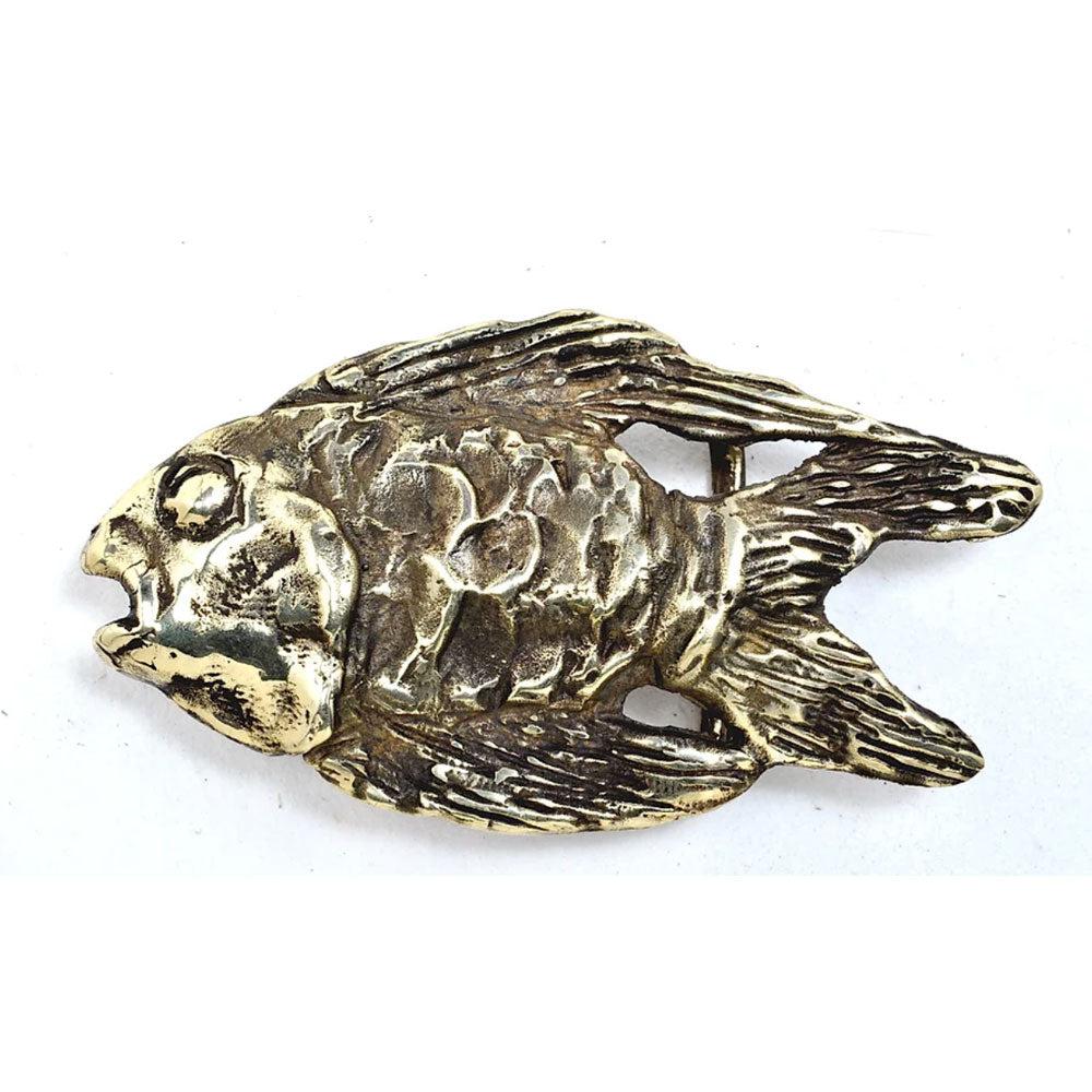 Solid Brass Handmade Buckle #J5