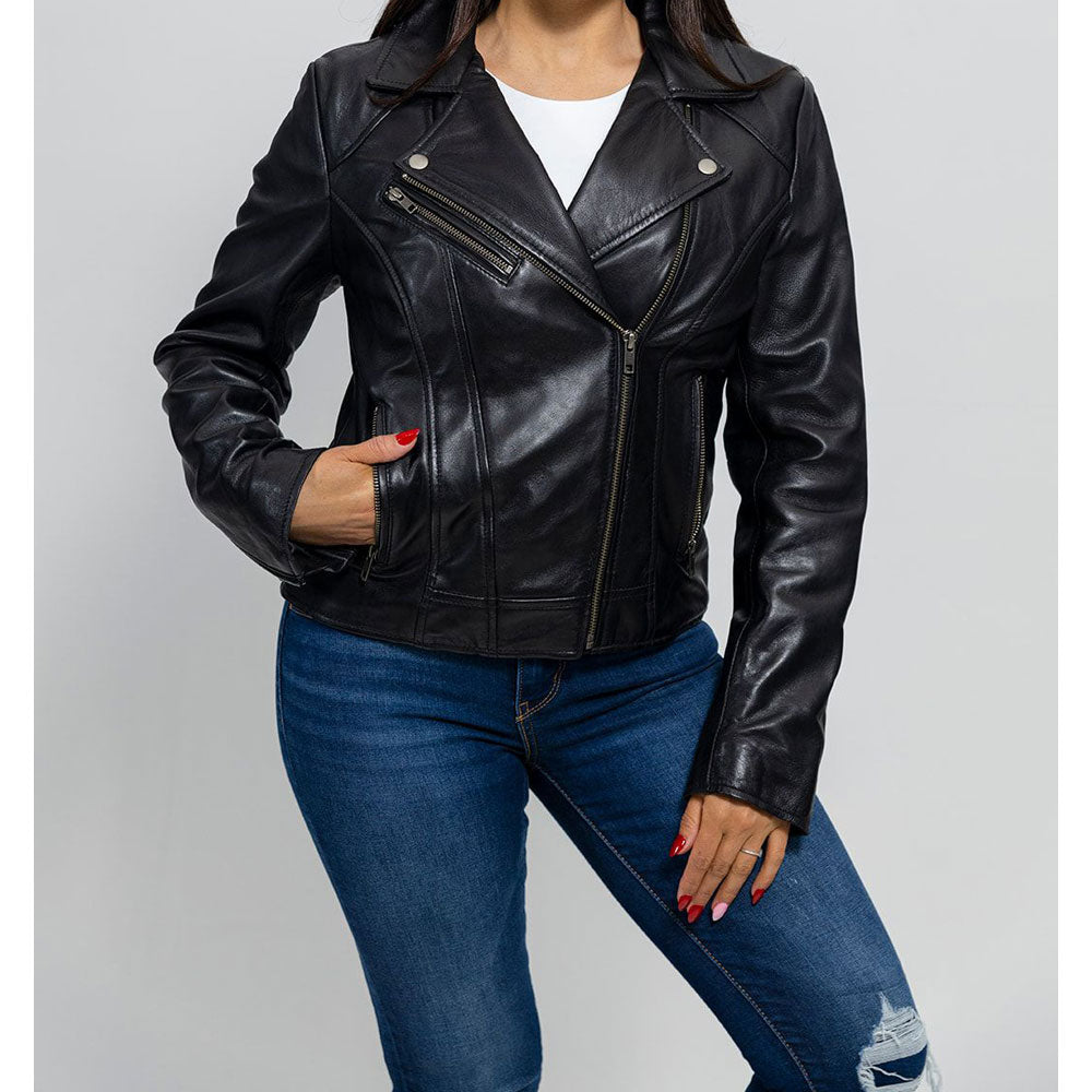 1507 Leather Jacket Black