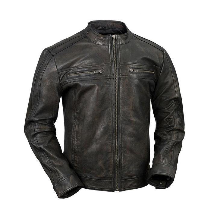 2103 Men's Leather Jacket - Sole Survivor