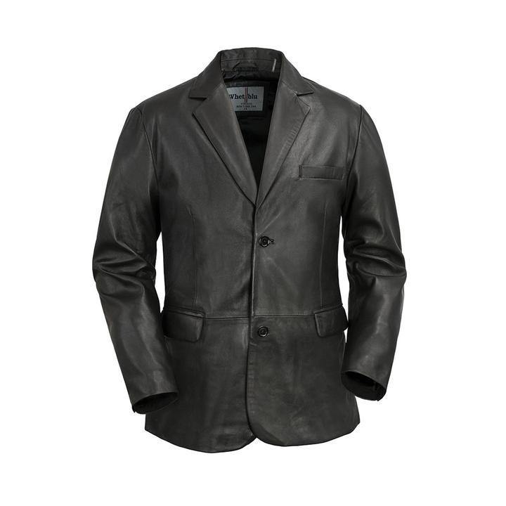 Men's 2 Button Blazer Black