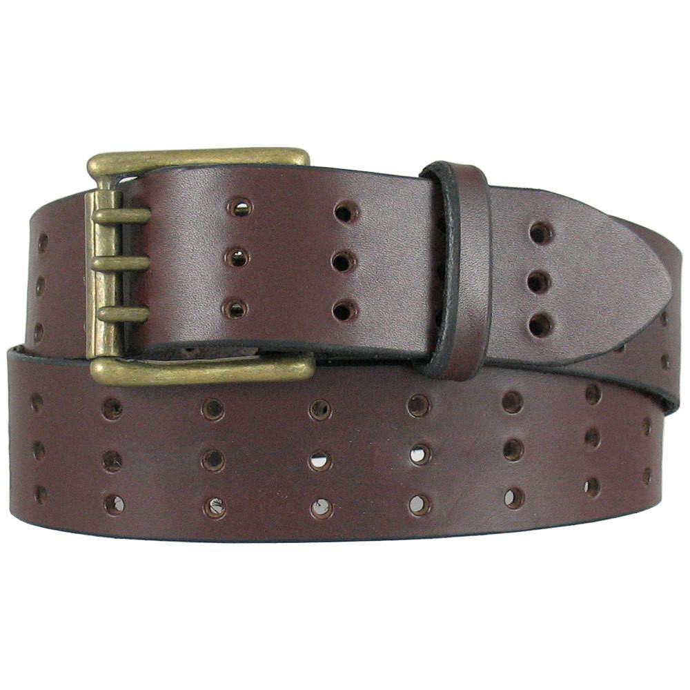 A75 Triple Hole Jean Belt Chocolate