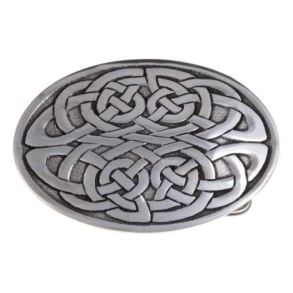 Kells Knot Pewter Belt Buckle