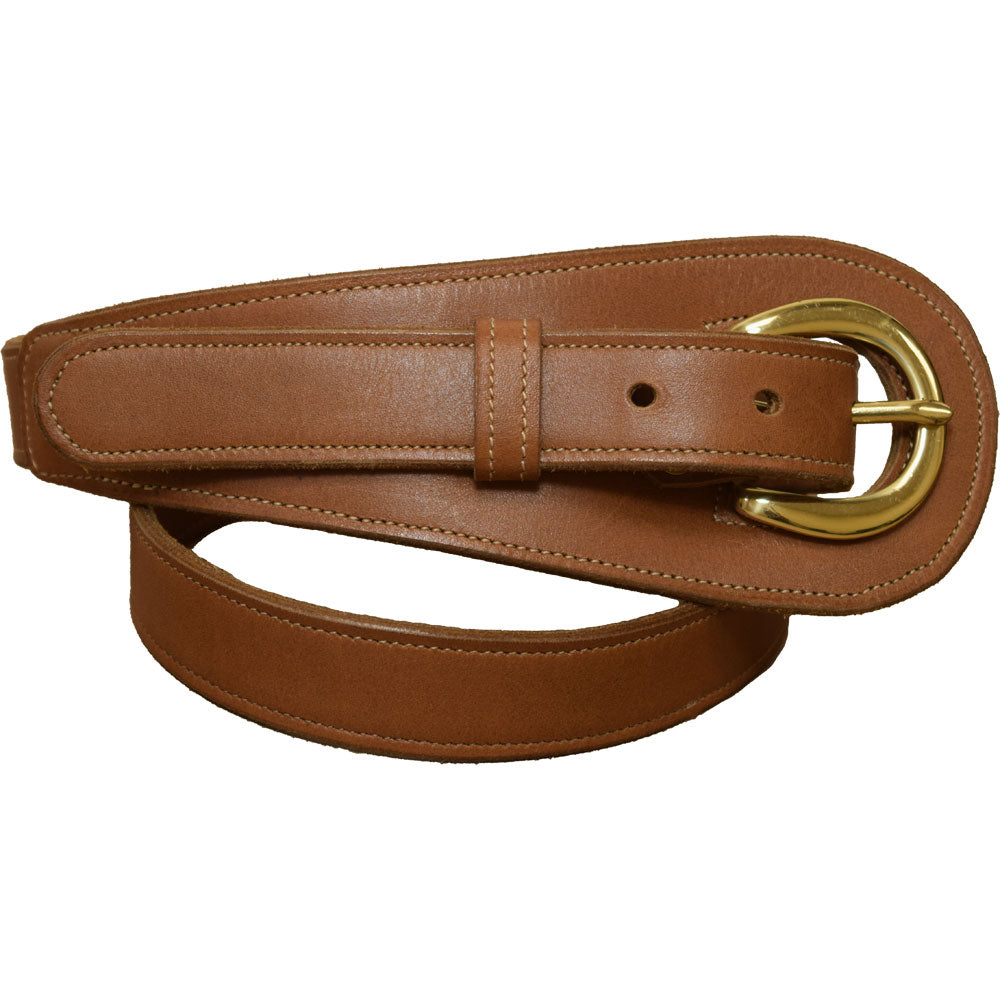 Harper Waist Belt in Tan on Tan