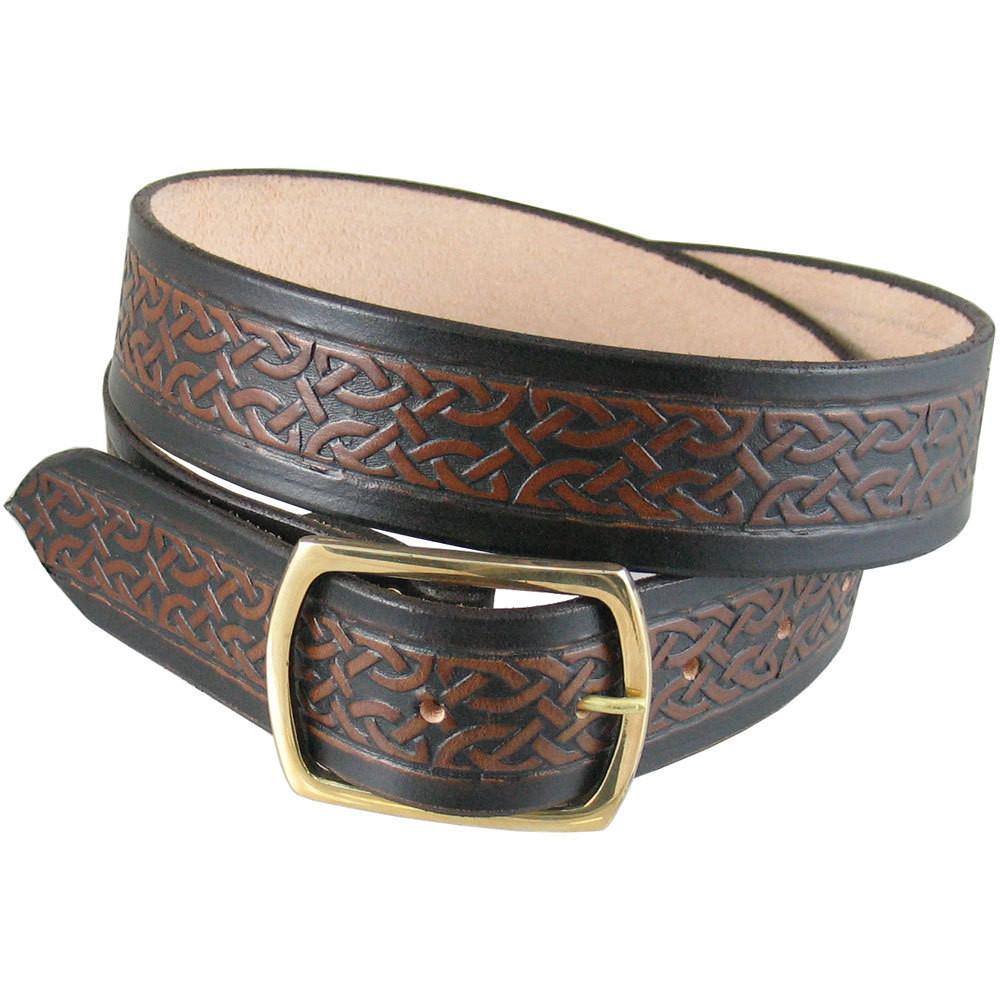 Mendota Celtic Belt Artisan Leather by Sole Survivor