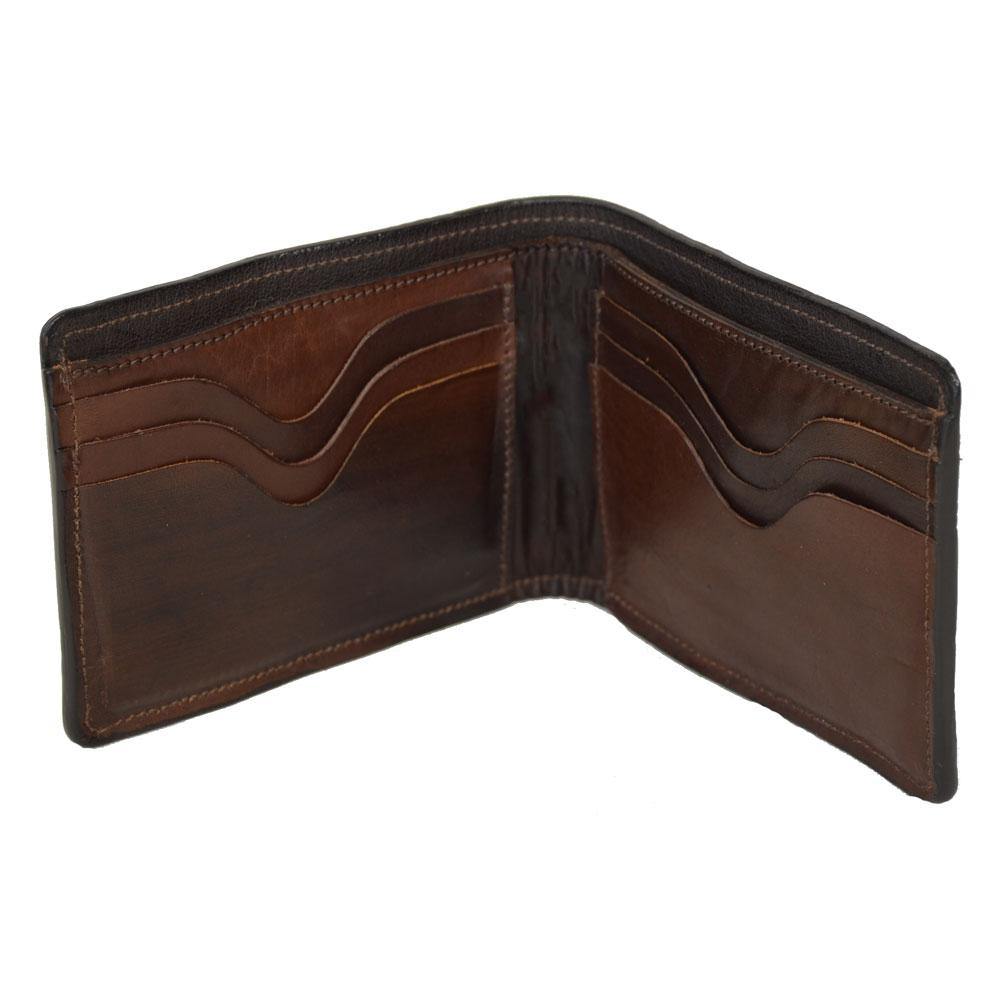 Ostrich Bi-fold - Inside Pocket View