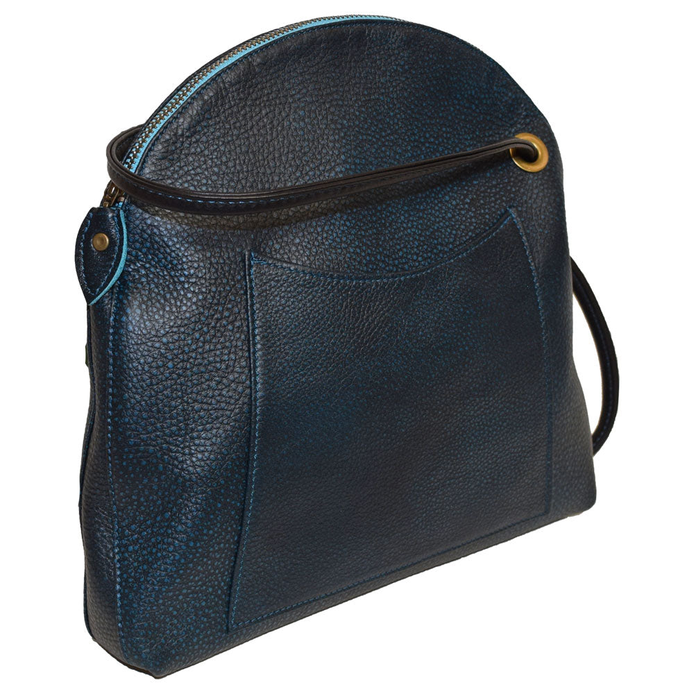 Cross body Leather Bag Made in USA by Sole Survivor Louis
