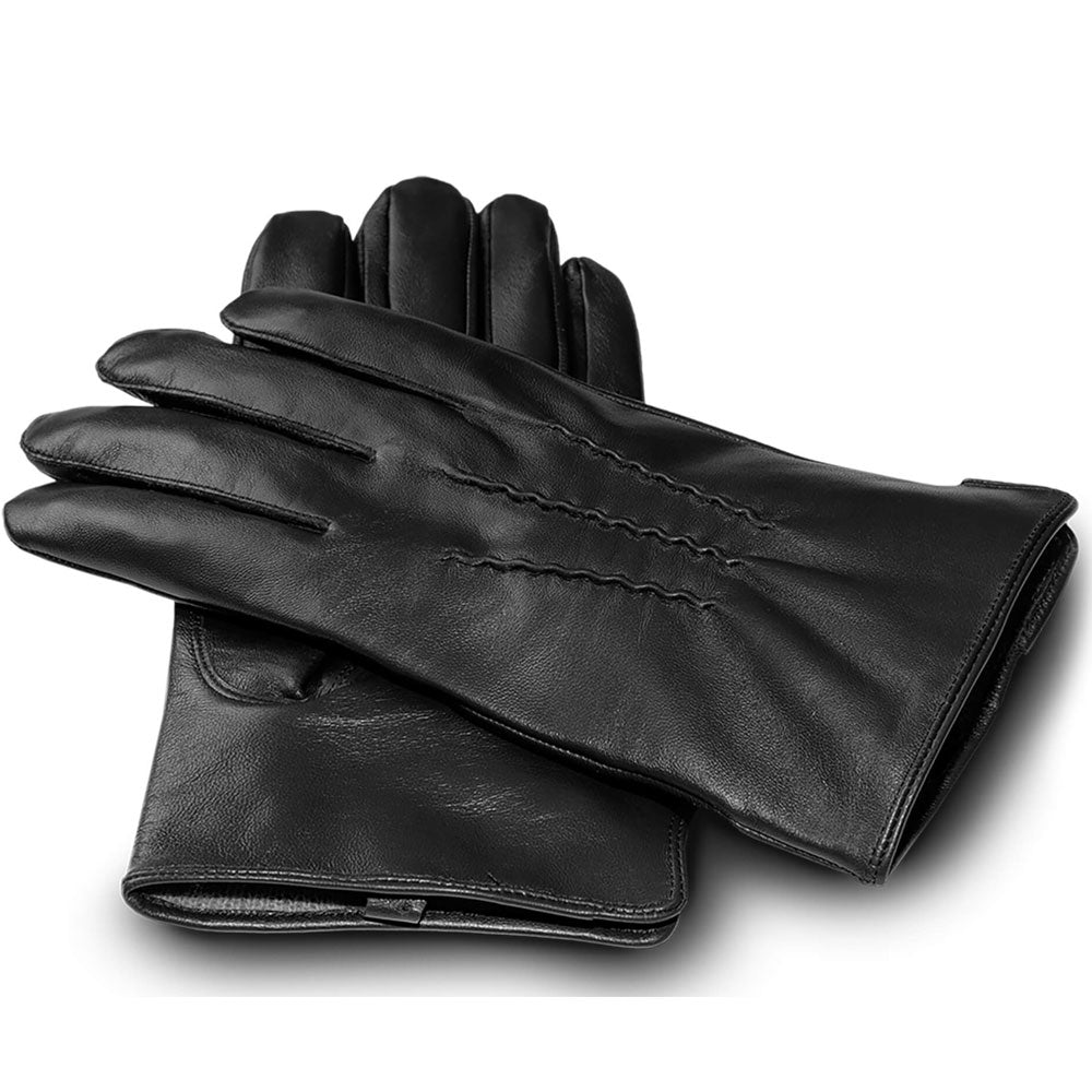 Men's Cashmere Lined Leather Gloves Sole Survivor Leather Men's Cashmere Lined Leather Gloves Sole Survivor Leather