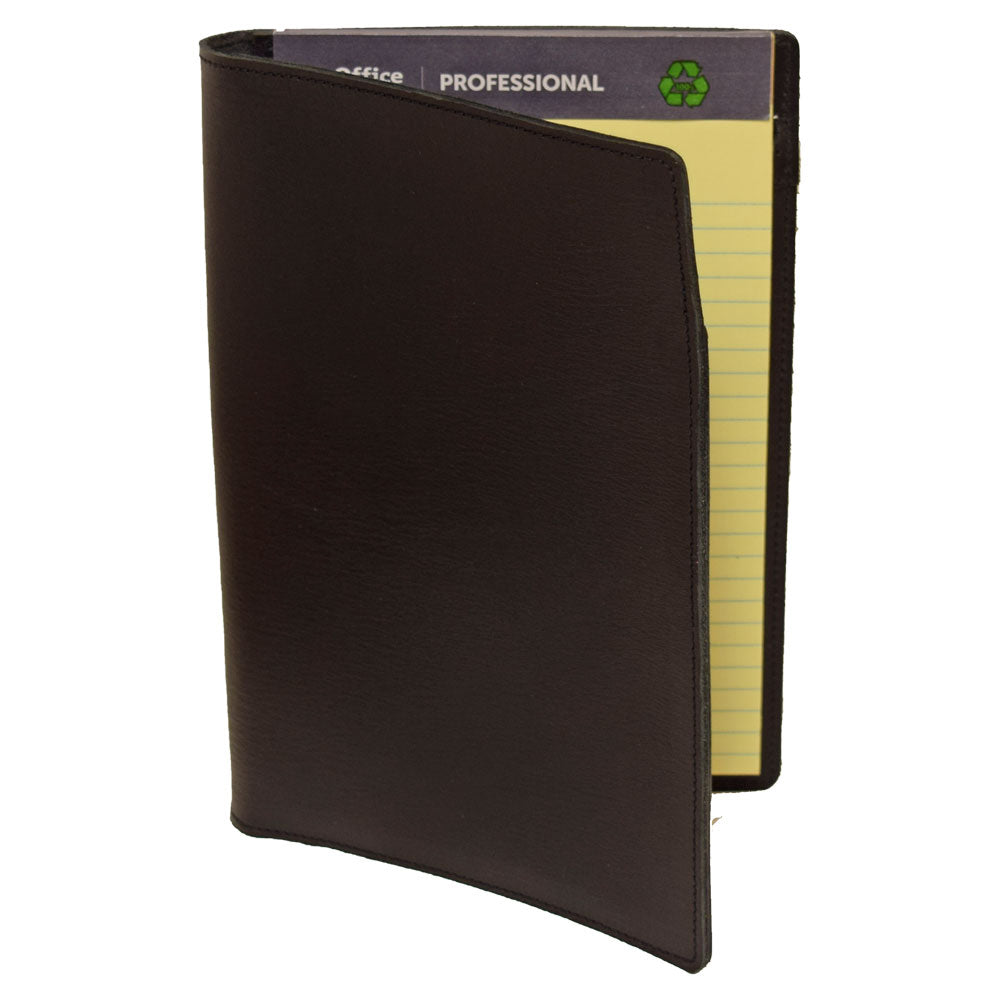 Leather Notepad/Folder - Black
