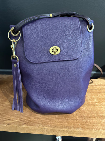 Kora Bucket Bag - Grape