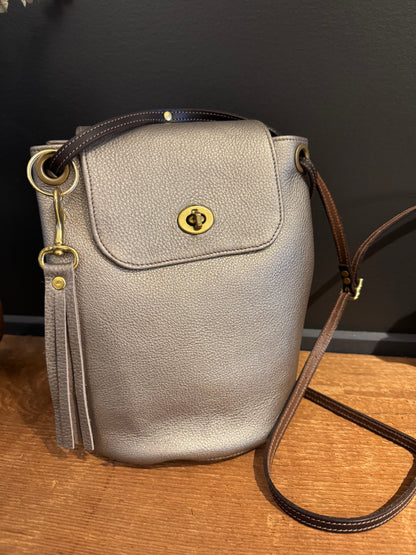 Kora Bucket Bag - Pewter
