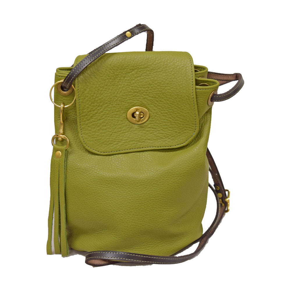 Kora Bucket Bag - Lime