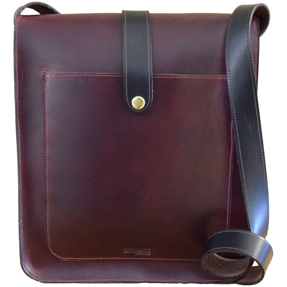 Messenger Bag - Back | Horween ChromExcel
