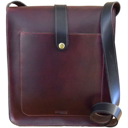 Messenger Bag - Back | Horween ChromExcel