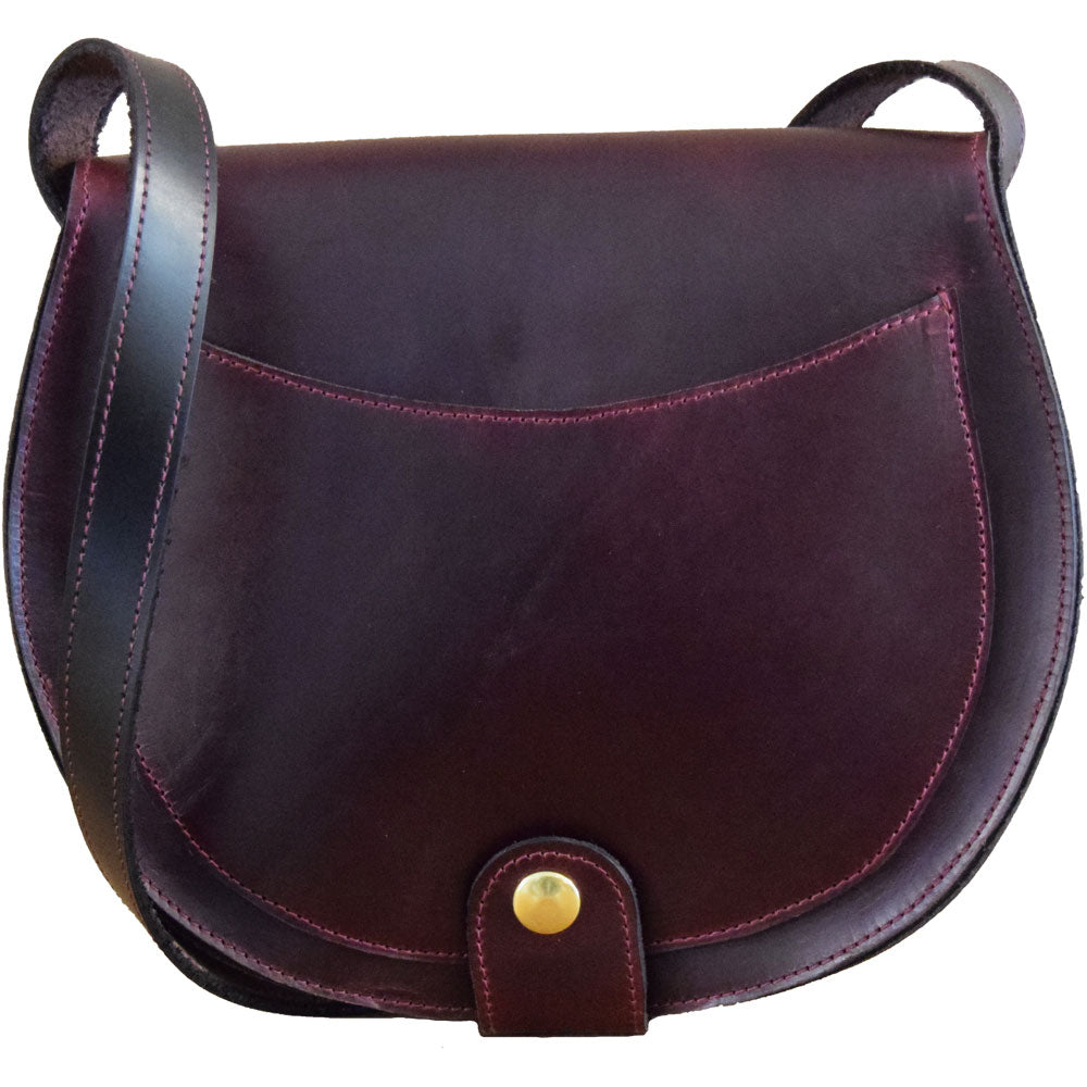Pony Shoulder Bag Back /Horween Leather