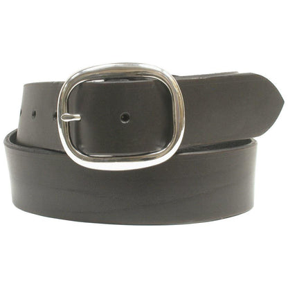 1 1/4" Leather Belt Black
