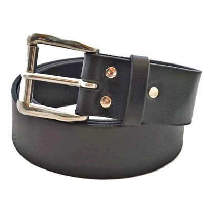 Leather Jean Belt #2719 Black