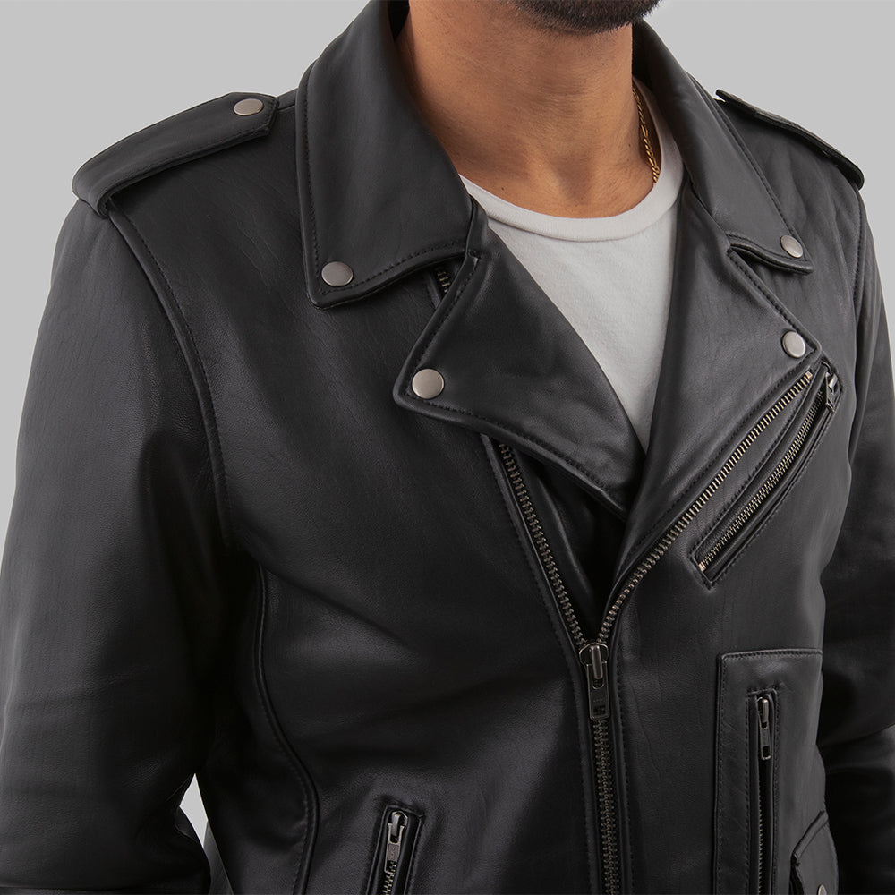 Men's Leather Jacket #2803NZ