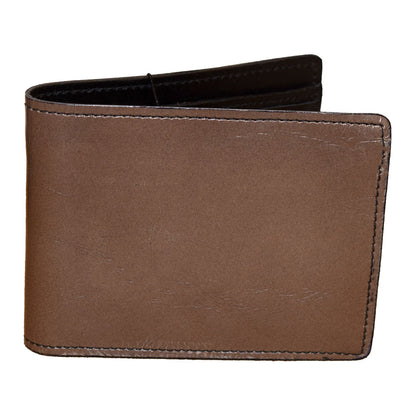 Bifold Wallet with Extra Pockets - Pewter