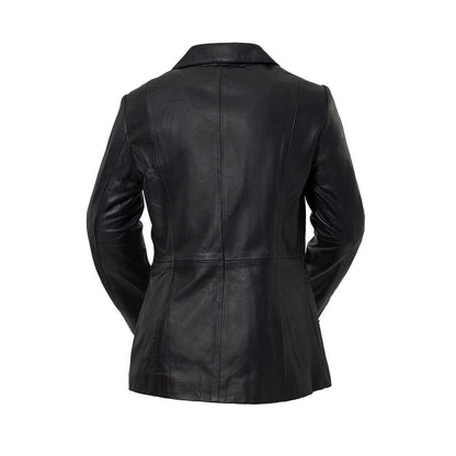 Women's Leather Blazer #3001