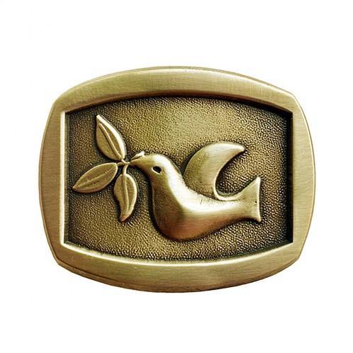 Peace Dove Belt Buckle