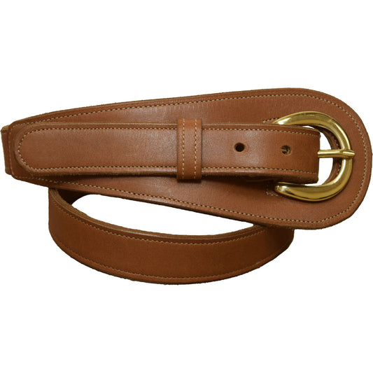 Harper Waist Belt in Tan on Tan