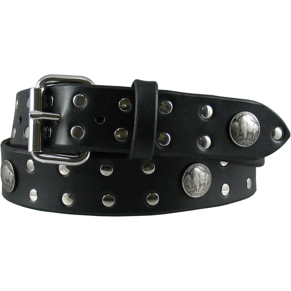 Buffalo Nickel Studded Belt