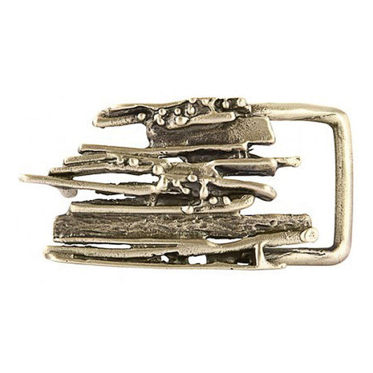 Horizontal Lines Belt Buckle