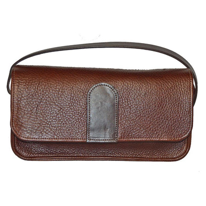 Petite Satchel - Textured Russet