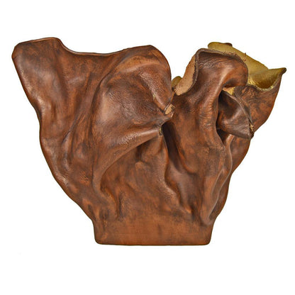 Sculptural Leather Art Piece #42019