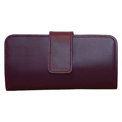 Tana Ladies Snap/Zip Wallet - Purple