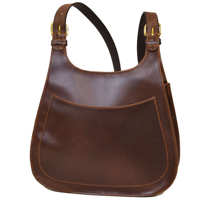 Allie Bag - Chestnut - Back View