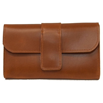 Cell Phone Belt Pouch - - Antique Brown