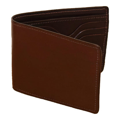 Bifold Wallet with Extra Pockets - Chocolate