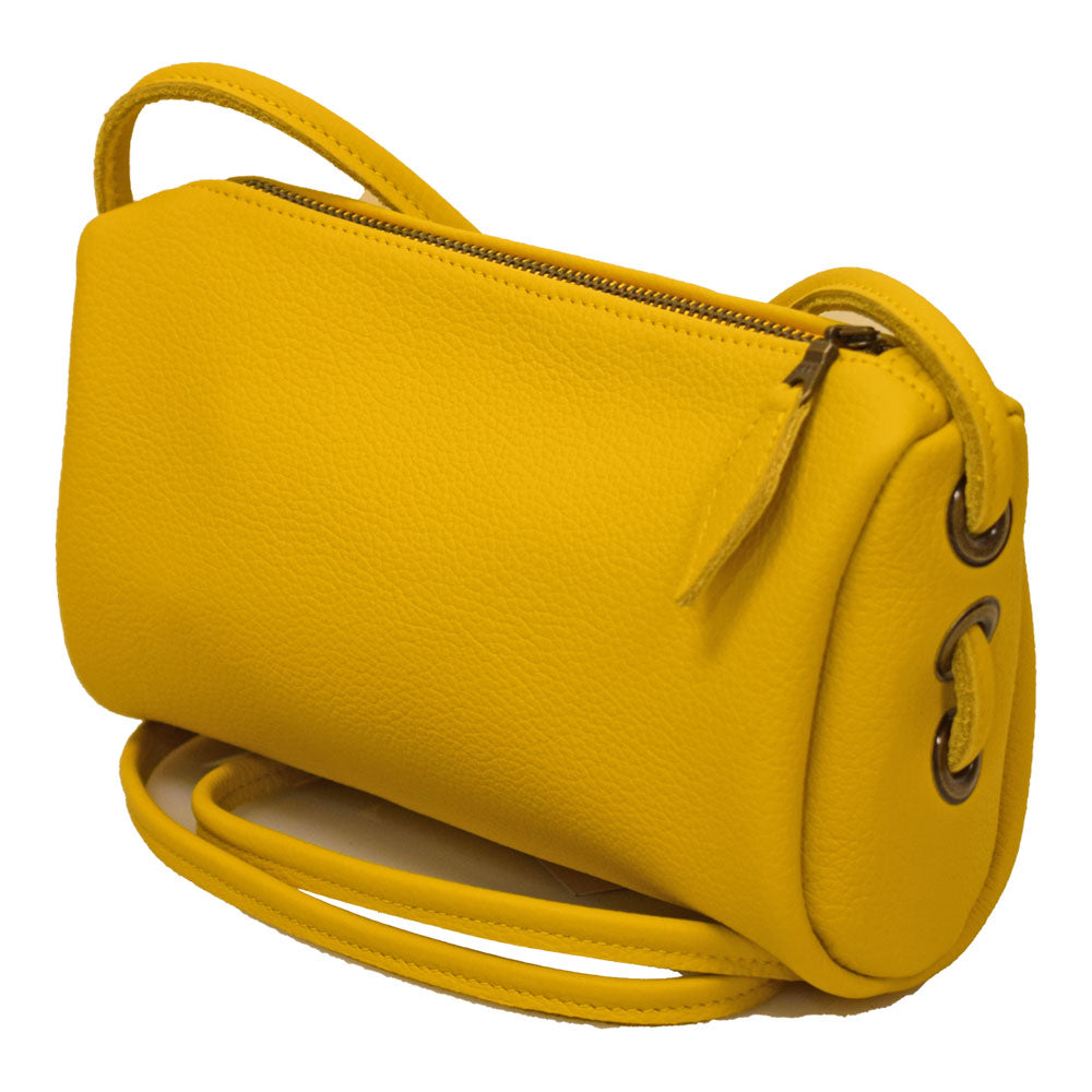 Soft Bucket Mini Bag - Saffron Yellow