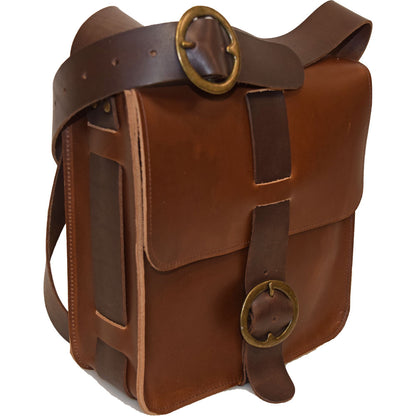 Leo Day Satchel - Natural Brown