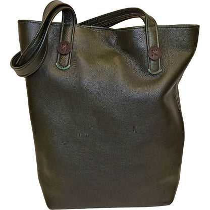 Mary Button Tote © Green 