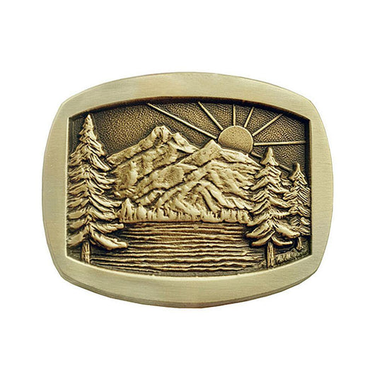 Mountain Sunrise Buckle - Sole Survivor