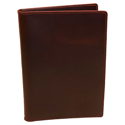 Leather Notepad/Folder - Vino