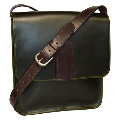 Vertical Satchel - Medium - Deep Green