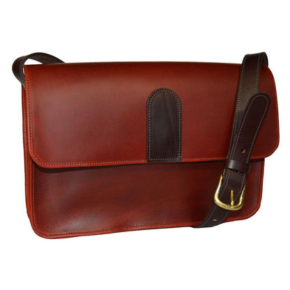 Small Satchel - Dark Cherry Leather