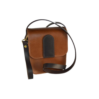 Vertical Satchel - Petite - Caramel