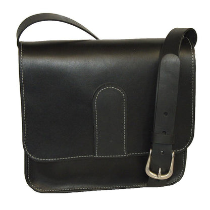 Small Vertical Satchel - Matte Black