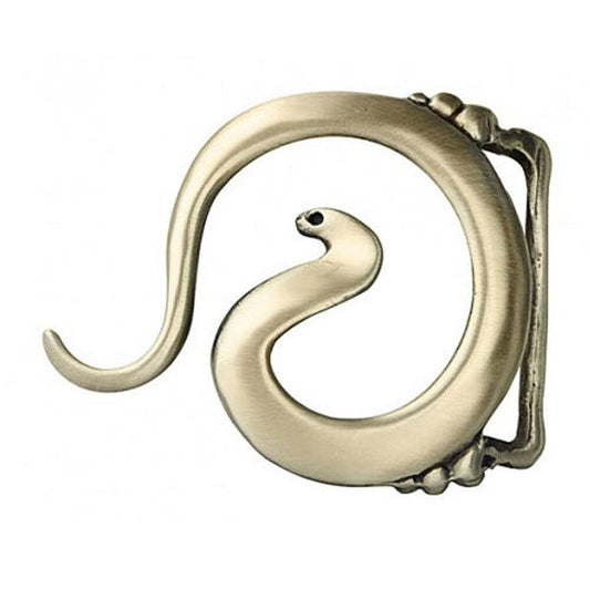 Serpent - Brass Belt Buckle - Sole Survivor