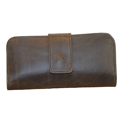 Tana Ladies Snap/Zip Wallet - Grey