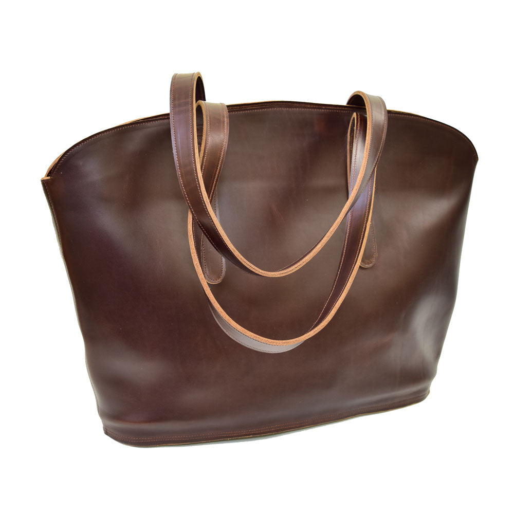 Classic Leather Bag Work Tote Artisan Leather by Sole Survivor