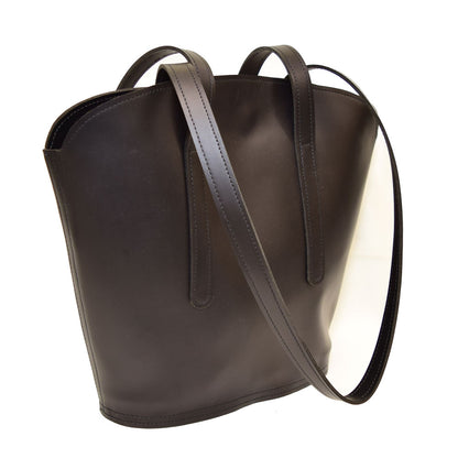 Classic Leather Tote- Medium