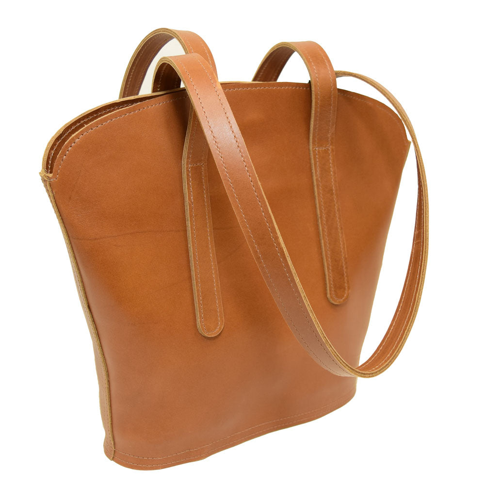 Tan leather sales shoulder bag uk